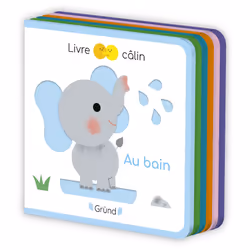 ISBN Livre câlin mini feutrine - Au bain : Le livre de Sophie Bouxom, 10 pages