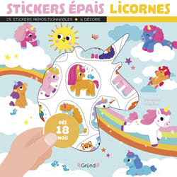 ISBN Stickers épais - Licornes : Le livre de Vanessa Vautier
