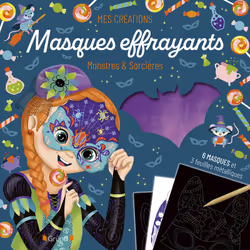 ISBN Pochette - Masques effrayants : Le livre de Eugénie Varone, Sport & loisirs, 4 pages