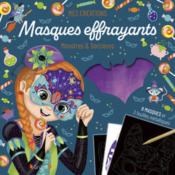 ISBN Pochette - Masques effrayants : Le livre de Eugénie Varone