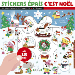 ISBN Stickers épais - C'est Noël : Le livre de Estelle Tchatcha