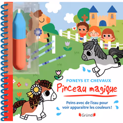 ISBN Pinceau magique - Poneys et chevaux : Le livre de Stéphanie Rousseau, 14 pages