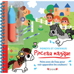 ISBN Pinceau magique - Poneys et chevaux : Le livre de Stéphanie Rousseau