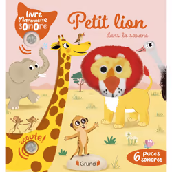 ISBN Petit lion dans la savane : Le livre de Émilie Collet, Thierry Manes, 10 pages
