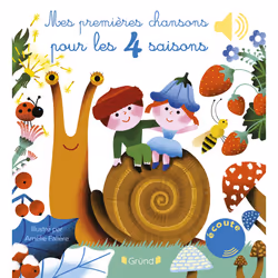 ISBN Mes premières chansons pour les quatre saisons : Le livre de Amélie Falière, 12 pages