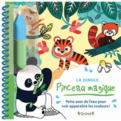 Interforum Pinceau magique - La jungle Livre/album de coloriage