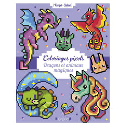 ISBN Coloriages pixels - Dragons et animaux magiques : Le livre de Eugénie Varone