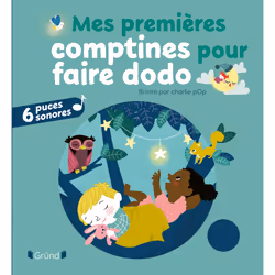 ISBN Mes premières comptines pour faire dodo : Le livre de Charlie Pop, Grund, 12 pages