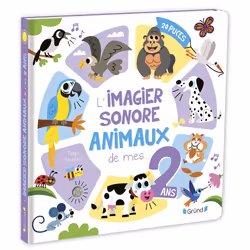 ISBN L'imagier sonore des animaux 2 ans : Le livre de Tiago Americo, 12 pages