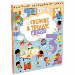 ISBN Le Cherche et trouve de mes 3 ans - À l'école : Le livre de Caroline Dall&#039;Ava, 22 pages