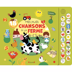 ISBN Mes jolies chansons à la ferme : Le livre de, 36 pages