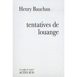 Tentatives de louange