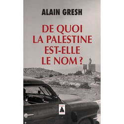 De quoi la Palestine est-elle le nom ?