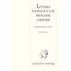 ISBN Lettres d'amour à une princesse chinoise, Français, 96 pages