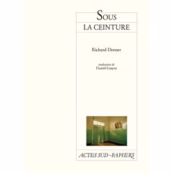 ISBN Sous la ceinture, Français, 80 pages