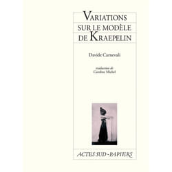 ISBN Variations sur le modèle de Kraepelin