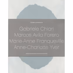 ISBN Cahiers de résidence 4, Français, 120 pages