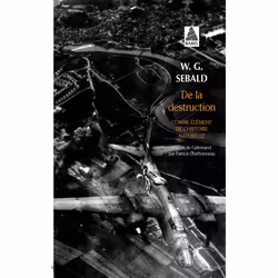 ISBN De la destruction, Français, 160 pages