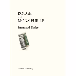 ISBN Rouge suivi de Monsieur le, Français, 112 pages
