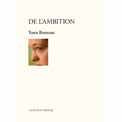 ISBN De l'ambition, Français, 80 pages