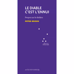 ISBN Le diable c'est l'ennui, Français, 128 pages
