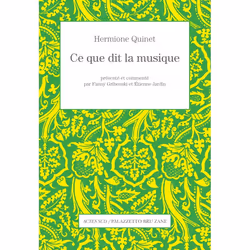 ISBN Ce que dit la musique, Français, 420 pages