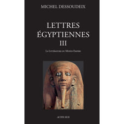 ISBN Lettres égyptiennes III - 1ERE ED