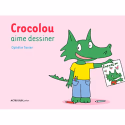 ISBN Crocolou aime dessiner, Français, 30 pages