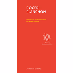 ISBN Roger Planchon, Français, 112 pages