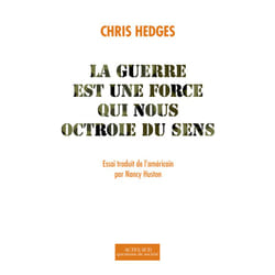 ISBN La guerre est une force qui nous octroie du sens