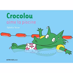 ISBN Crocolou aime la piscine, Français, 32 pages
