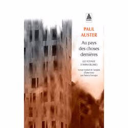 ISBN Au pays des choses dernières, Français, 272 pages