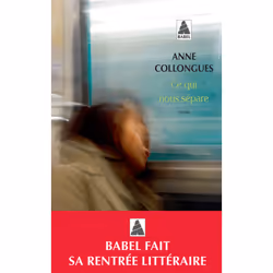 ISBN Ce qui nous sépare, Français, 176 pages