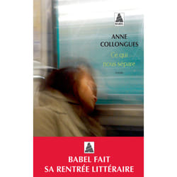 ISBN Ce qui nous sépare