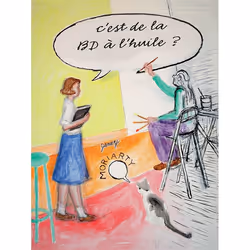 ISBN C'est de la BD à l'huile ?, Français, 96 pages