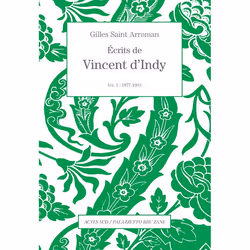 ISBN Écrits de Vincent d'Indy volume 1, Français, 648 pages