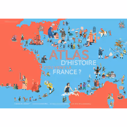 ISBN Atlas d'Histoire - D'où vient la France ?, Français, 80 pages
