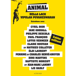 ISBN Animal cahier militant
