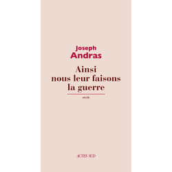 ISBN Ainsi nous leur faisons la guerre