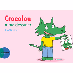 ISBN Crocolou aime dessiner, Français, 32 pages