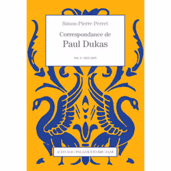 ISBN Correspondance de Paul Dukas vol. 3 1921-1935, Français, 588 pages