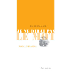 ISBN Je ne dirai pas le mot
