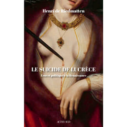 ISBN Le suicide de Lucrèce