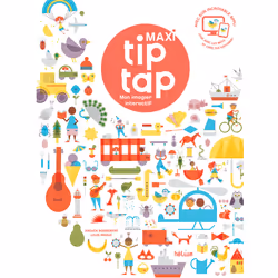 ISBN Maxi Tip Tap, mon grand imagier interactif, Français, 64 pages