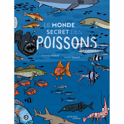 ISBN Le monde secret des poissons, Français, 48 pages