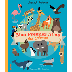 ISBN Mon premier atlas des animaux, Français, 12 pages