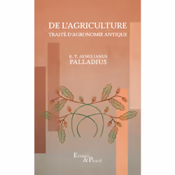 ISBN De l'agriculture, Français, 240 pages