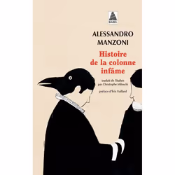 ISBN Histoire de la colonne infâme, Français, 208 pages
