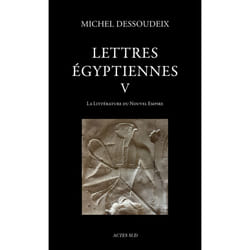 ISBN Lettres égyptiennes V