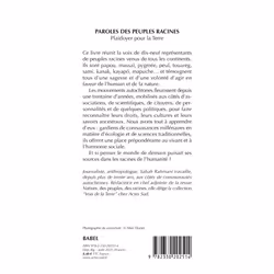 Actes Sud Paroles des peuples racines livre Français Livre broché 208 pages - Vue supplémentaire 2
